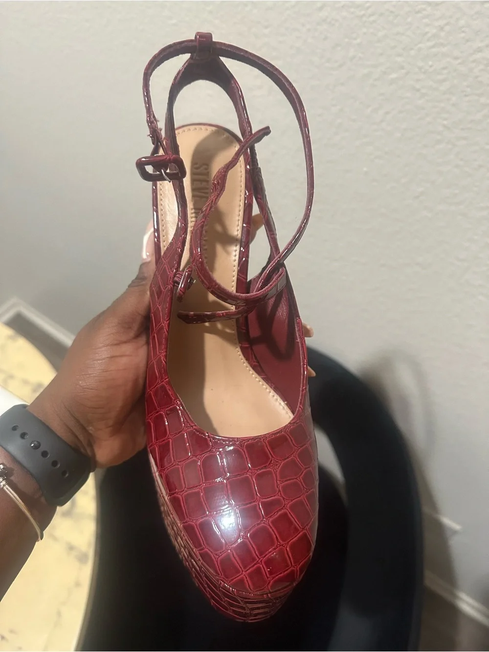 Steve Madden bold croc